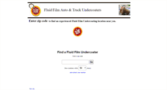 Desktop Screenshot of fluidfilmundercoaters.com